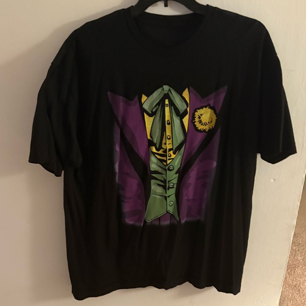 Batman Black Tee with The Joker Graphic